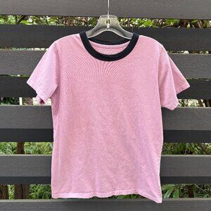 Big Bud Lilac Pink Purple Ringer T-Shirt